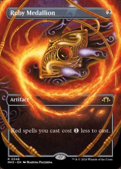 Ruby Medallion Modern Horizons 3 Bordless Frame Break